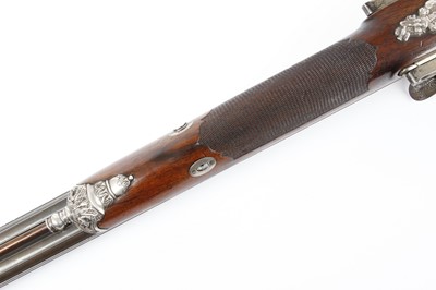 Lot 344 - (S58) An Exceptional 20 bore Flintlock Double...