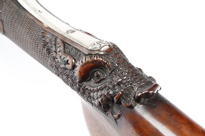 Lot 344 - (S58) An Exceptional 20 bore Flintlock Double...