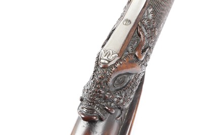 Lot 344 - (S58) An Exceptional 20 bore Flintlock Double...