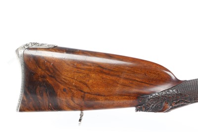 Lot 344 - (S58) An Exceptional 20 bore Flintlock Double...