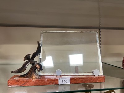 Lot 340 - An Art Deco style decorative picture frame on...