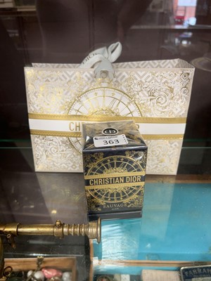Lot 363 - A Christian Dior branded gift bag along with...