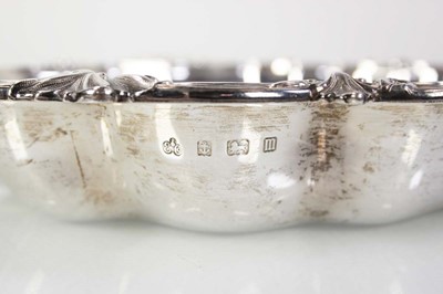 Lot 226 - A pair of Edwardian silver entree dishes of...