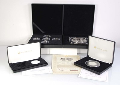 Lot 228 - Two Jubilee Mint collectable coins comprising...
