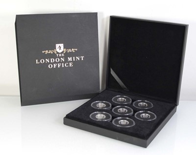 Lot 230 - A set of seven London Mint 'Unseen Effigy'...