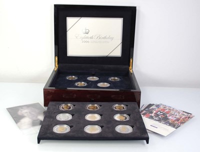 Lot 231 - A set of seventeen Royal Mint silver and...
