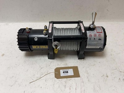 Lot 4739 - 13500LB electric winch