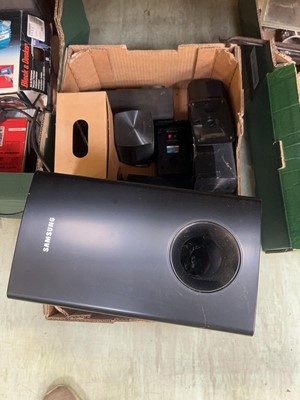 Lot 468 - A carton of assorted Hi-Fi goods to include...