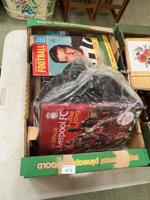 Lot 473 - A tray of vintage football programmes, mostly...