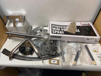 Lot 4741 - Mixed household items and metal to include...