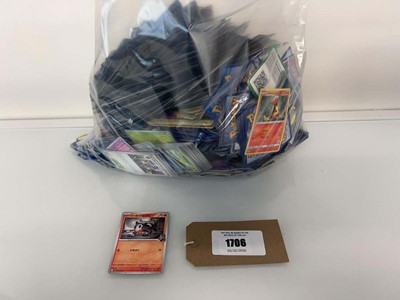 Lot 1706 - Bag containing quantity of loose Pokémon...