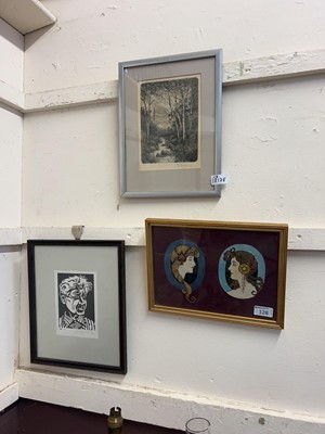Lot 128 - A framed and glazed limited edition print...