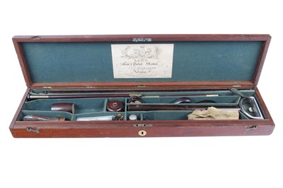 Lot 346 - (S58) A Cased .45 Dickson's Patent Percussion...