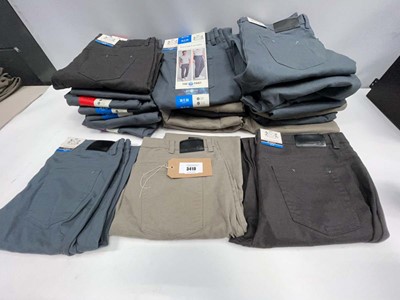 Lot 3419 - 23x English Laundry trousers blue, grey, black