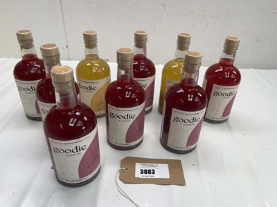 Lot 3883 - 9 bottles of Goodie by Cunnumo fermented...