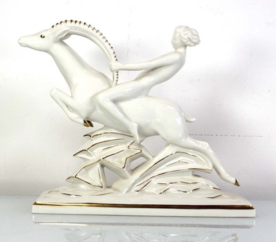 Lot 103 - A Hutschenreuther figure modelled as a nude...