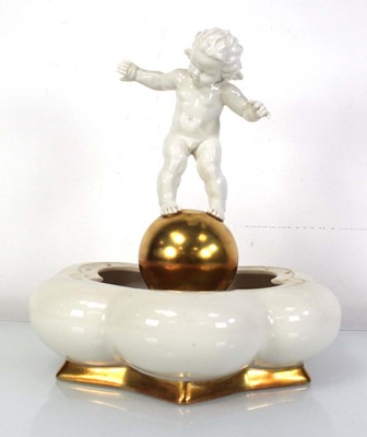 Lot 104 - A Hutschenreuther table centre modelled as a...