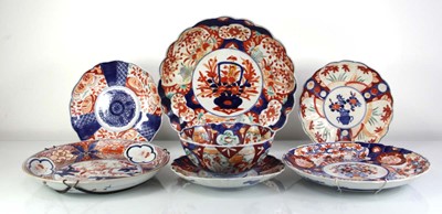 Lot 106 - Seven items of Irmari pattern ceramics...
