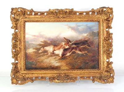 Lot 122 - Late 19th/early 20th century school, Hounds at...