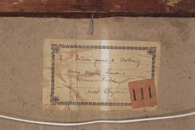Lot 124 - Horace Mann Livens (1862-1936), 'Indian Game...