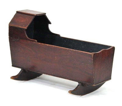Lot 12 - A 19th century provincial stained elm child's...