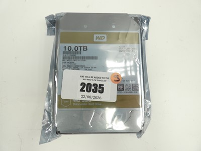 Lot 2035 - WD Gold 10TB