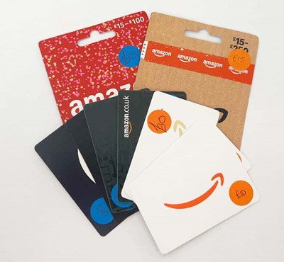Lot 3 - Amazon (x9) - Total face value £135