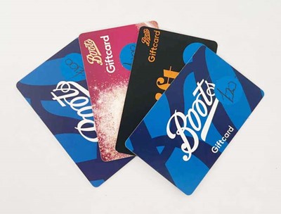 Lot 7 - Boots (x4) - Total face value £240