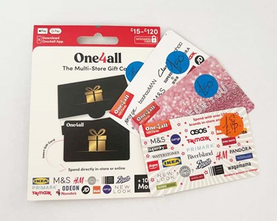 Lot 8 - One 4 all (x4) - Total face value £200