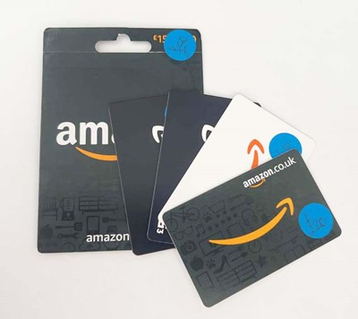 Lot 23 - Amazon (x5) - Total face value £200