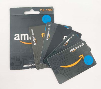 Lot 24 - Amazon (x6) - Total face value £200