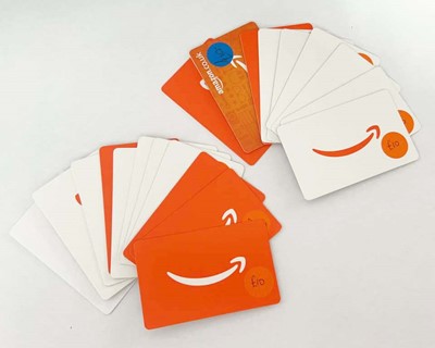 Lot 27 - Amazon (x20) - Total face value £200