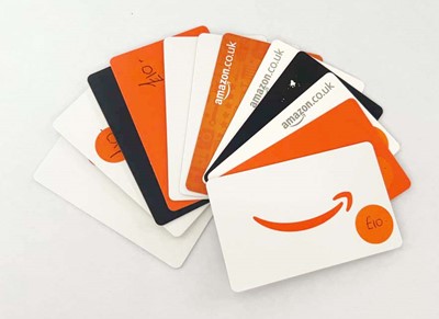 Lot 28 - Amazon (x12) - Total face value £130
