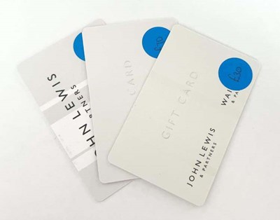 Lot 29 - John Lewis (x3) - Total face value £200