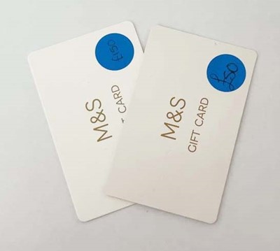 Lot 33 - Marks & Spencer (x2) - Total face value £200