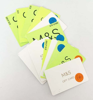 Lot 39 - Marks & Spencer (x13) - Total face value £255