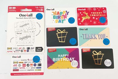 Lot 48 - One 4 all (x8) - Total face value £200
