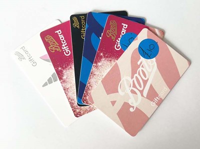 Lot 77 - Boots (x6) - Total face value £155
