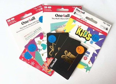 Lot 79 - One 4 all (x9) - Total face value £180