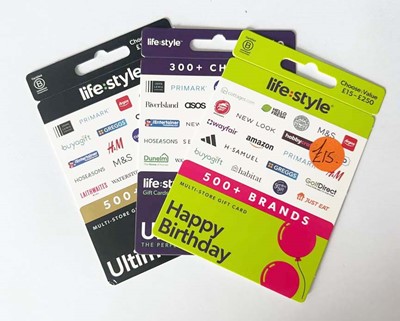 Lot 80 - Lifestyle (x3) - Total face value £135