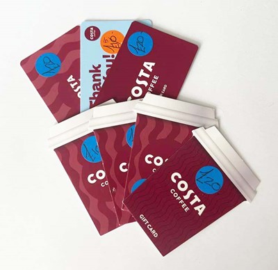 Lot 87 - Costa (x7) - Total face value £90
