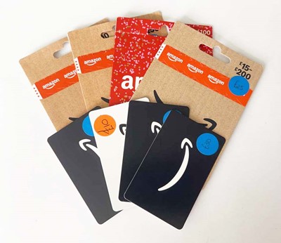 Lot 102 - Amazon (x8) - Total face value £200