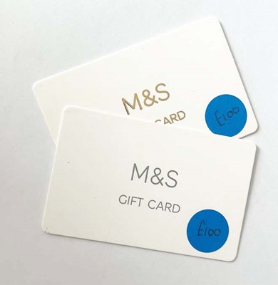 Lot 105 - Marks & Spencer (x2) - Total face value £200
