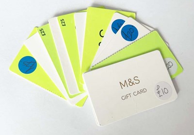 Lot 107 - Marks & Spencer (x12) - Total face value £225