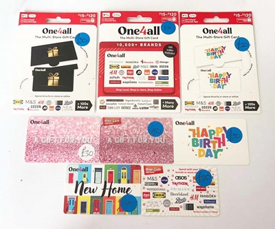 Lot 111 - One 4 all (x8) - Total face value £200