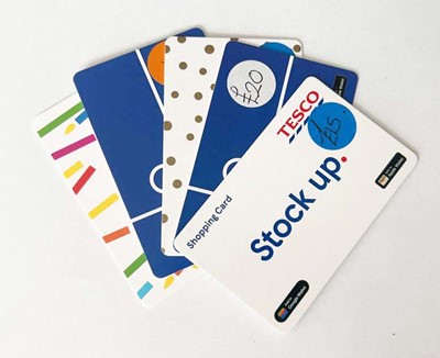 Lot 119 - Tesco (x5) - Total face value £230
