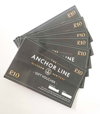 Lot 121 - The Anchor Line (x1) - Total face value £60