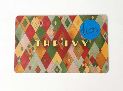 Lot 122 - The Ivy (x1) - Total face value £100