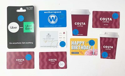 Lot 124 - Various : Food & Dining (x9) - Total face...