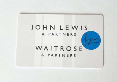 Lot 136 - John Lewis (x1) - Total face value £200
